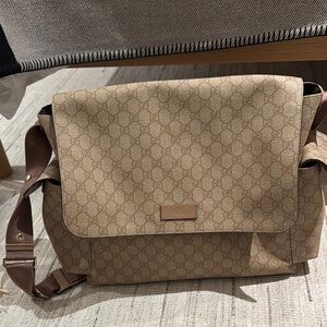 Gucci light pink baby bag